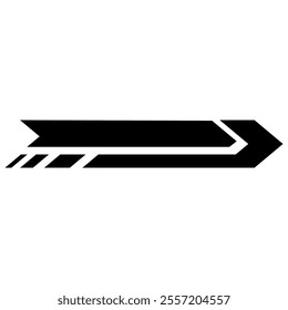 Hood rally racing stripes icon vector. Racing stripes illustration sign. Racing car sticker symbol or logo.