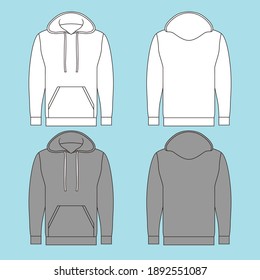 Vector Set Clothes Template Visualisation Branding Stock Vector ...