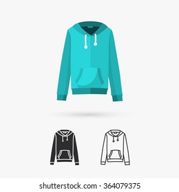 Hooded sweater