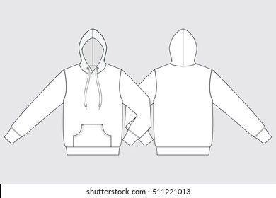 Technical drawing hoodie Images, Stock Photos & Vectors | Shutterstock