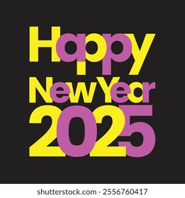 Hoodie design, T Shirt design, happy new year 2025.