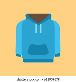 Hoodie flat icon