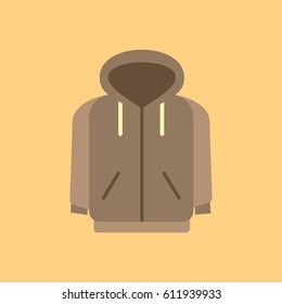 Hoodie flat icon