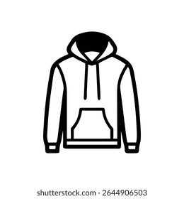 "Hoodie Icon Design vetorial eps"