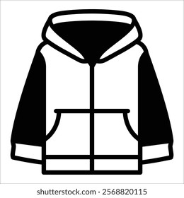 Hoodie Icon Element For Design