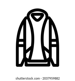 hoodie icon or logo isolated sign symbol vector illustration - high quality black style vector icons
