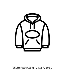 diseño vectorial del estilo de contorno del icono de enlace
