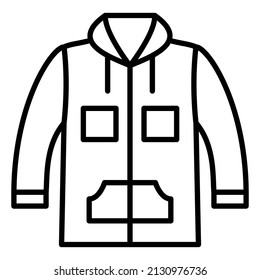 Hoodie icon vector image. Can also be used for web apps, mobile apps and print media.