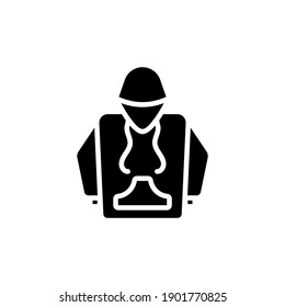 Icono de enlace en vector. Logotipo