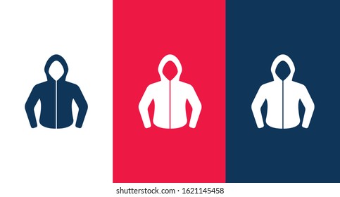 Hoodie icon for web and mobile
