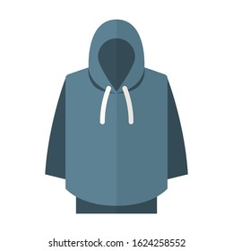 hoodie isolated flat vector icon
