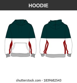 Hoodie Minimalst and Modern Color Primary is Black, Military Design Template, Commercial Use V1