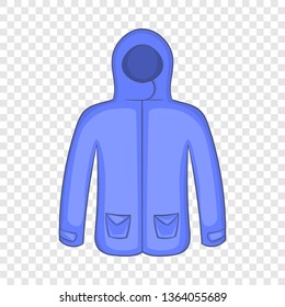 Hoodie sweater icon in cartoon style isolated on background for any web design 