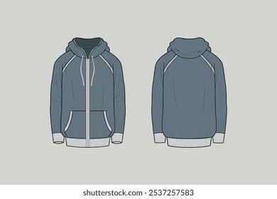 Una sudadera con capucha es una sudadera con capucha. Por lo general, las sudaderas con capucha están hechas de algodón. Las sudaderas con capucha a menudo tienen un cordón que puede usar para tirar más apretado. Además, las sudaderas con capucha a menudo tienen un bolsillo de bolsa.