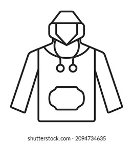 Hoodie vector icon  Which Can Easily Modify Or Edit 

