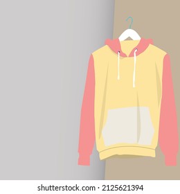 Hoodie vector for poster design