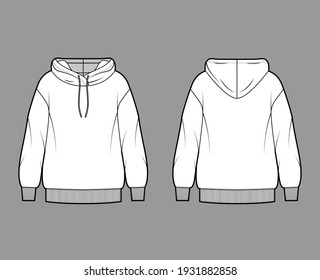 7,045 Female hoodie template Images, Stock Photos & Vectors | Shutterstock