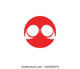 Hook boxing icon template