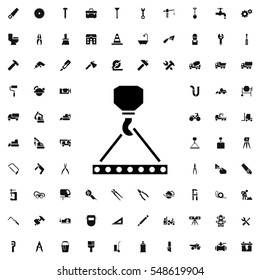 hook with cargo icon illustration isolated vector sign symbol