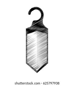 hook clothes isolated icon