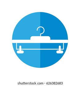 hook clothes isolated icon