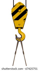 Hook Of Construction Crane  , Vector