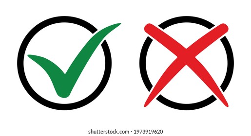 hook and cross icon on white background