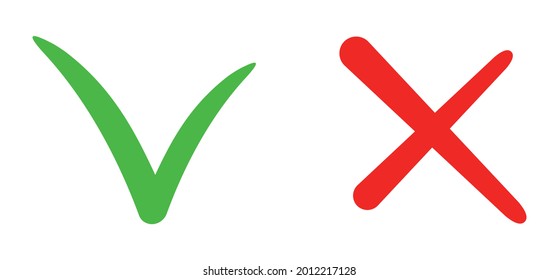 hook and cross icon on white background
