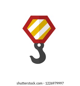 hook flat vector icon