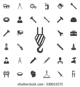 Hook icon. Construction icons universal set for web and mobile