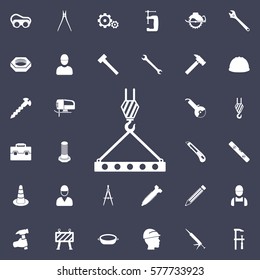 Hook icon. Construction icons universal set for web and mobile