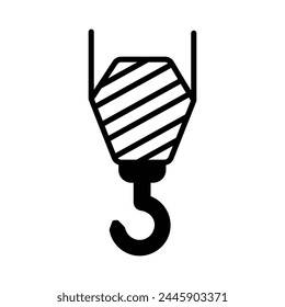 Hook icon editable stock vector illustration