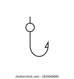 Hook icon. Element of travel icon for mobile concept and web apps. Thin line Hook icon can be used for web and mobile. Premium icon on white background