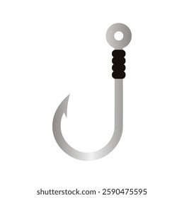 hook icon. Fishing hook icon.