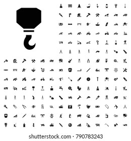 Hook icon illustration isolated vector sign symbol. editable construction icons vector set.