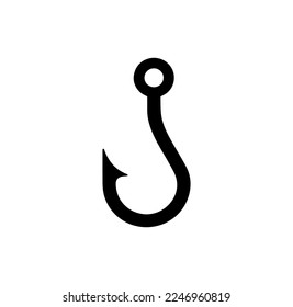 hook icon ,isolated on white background,best choice for your great project