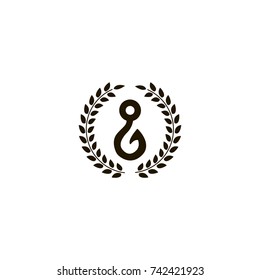 hook icon. sign design