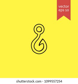 hook. hook icon. sign design. Vector EPS 10.
