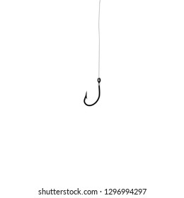 Hook icon sign isolated on white background