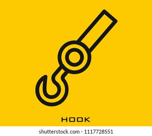 Hook icon signs