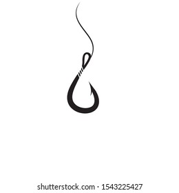 Hook icon symbol logo vector