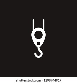 hook icon. hook vector design. sign design