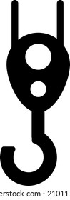 hook icon. hook vector design. sign design..eps