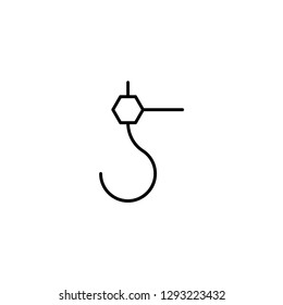 hook icon vector illustration