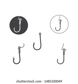 hook icon vector illustration design template
