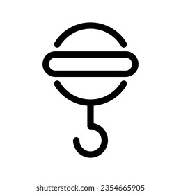 Hook Icon Vector Symbol Design Illustration