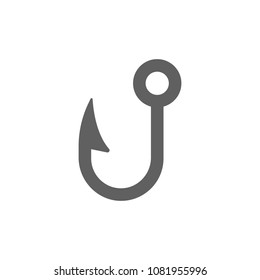Hook icon vector. Symbol for your web site design, logo, app, UI. Vector illustration, EPS