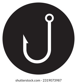 hook icon vector template illustration logo design