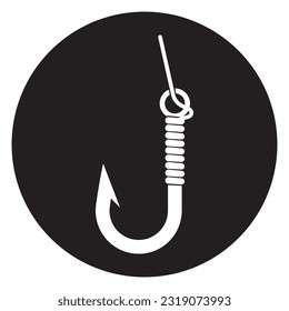 hook icon vector template illustration logo design