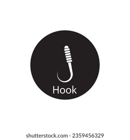 hook icon vector template illustration logo design